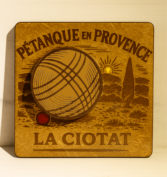 Magnet 2D - Pétanque en Provence