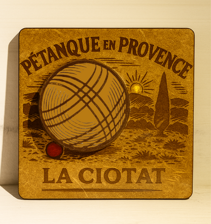 Magnet 2D - Pétanque en Provence