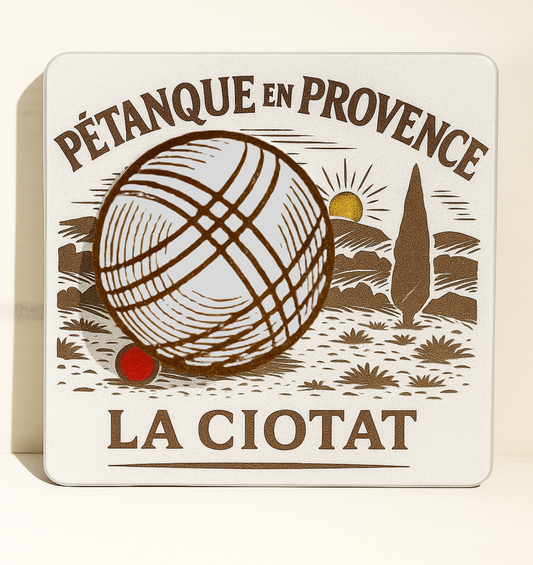 Magnet 2D - Pétanque en Provence